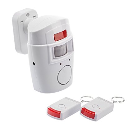 DE Tür Alarm Anlage Sicherheit System Bewegung Melder Sensor Funk 105 dB Sirene 