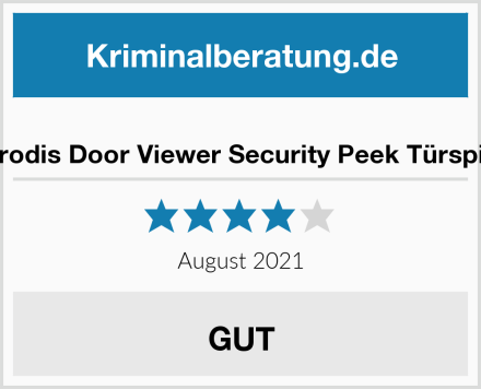  Zerodis Door Viewer Security Peek Türspion Test