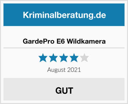  GardePro E6 Wildkamera Test