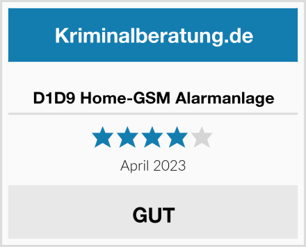  D1D9 Home-GSM Alarmanlage Test