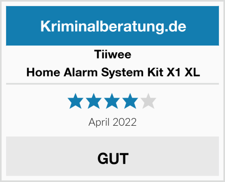 tiiwee Home Alarm System Kit X1 XL Test