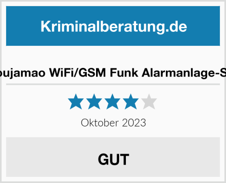 Soujamao WiFi/GSM Funk Alarmanlage-Set Test