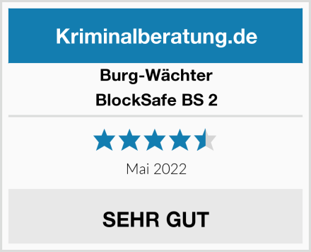 Burg-Wächter BlockSafe BS 2 Test