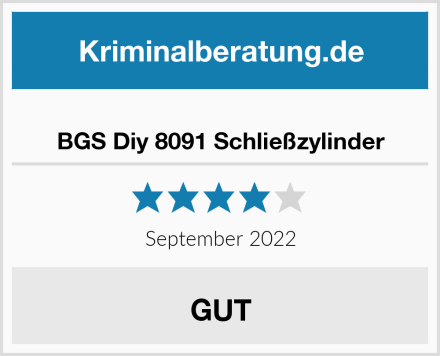  BGS Diy 8091 Schließzylinder Test
