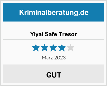  Yiyai Safe Tresor Test