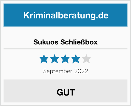  Sukuos Schließbox Test