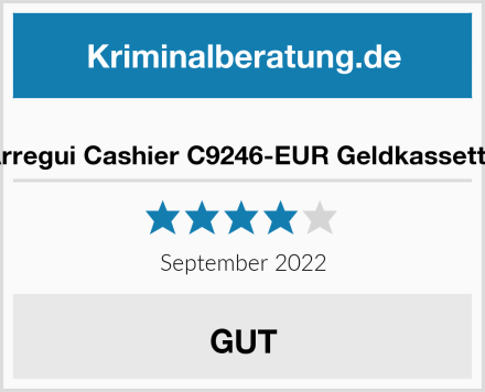 Arregui Cashier C9246-EUR Geldkassette Test