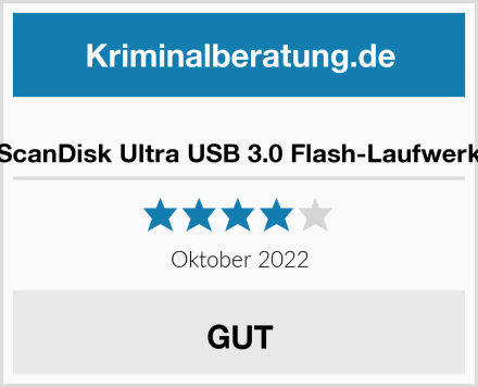  ScanDisk Ultra USB 3.0 Flash-Laufwerk Test