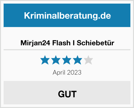  Mirjan24 Flash I Schiebetür Test