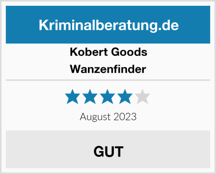 Kobert Goods Wanzenfinder Test