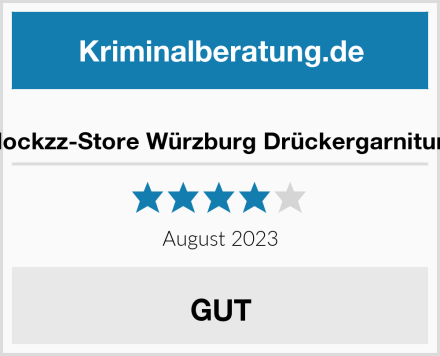  lockzz-Store Würzburg Drückergarnitur Test