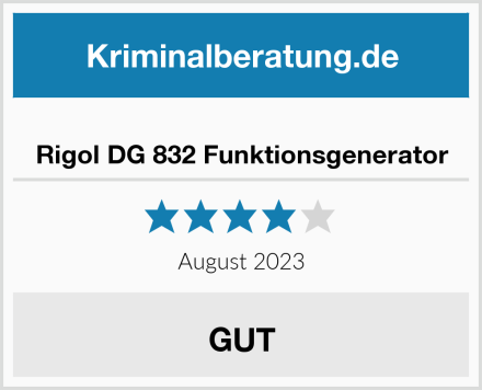 Rigol DG 832 Funktionsgenerator Test