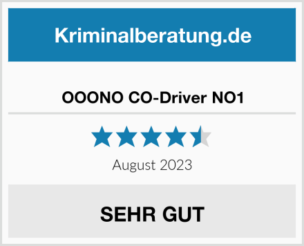  OOONO CO-Driver NO1 Test