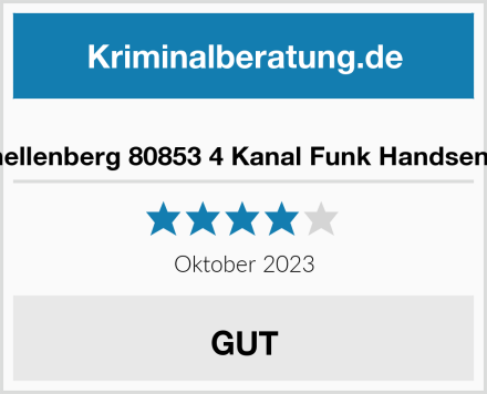  Schellenberg 80853 4 Kanal Funk Handsender Test