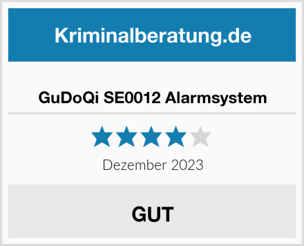  GuDoQi SE0012 Alarmsystem Test