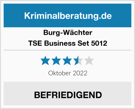 Burg-Wächter TSE Business Set 5012 Test