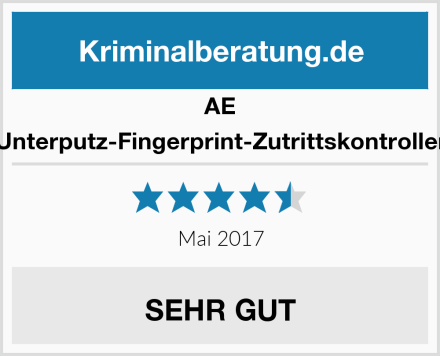 AE Unterputz-Fingerprint-Zutrittskontroller Test