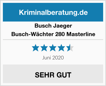 Busch-Jäger Busch-Wächter 280 Masterline Test