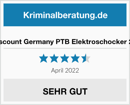  Security-Discount Germany PTB Elektroschocker 200.000 Volt Test