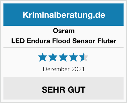Osram LED Endura Flood Sensor Fluter Test